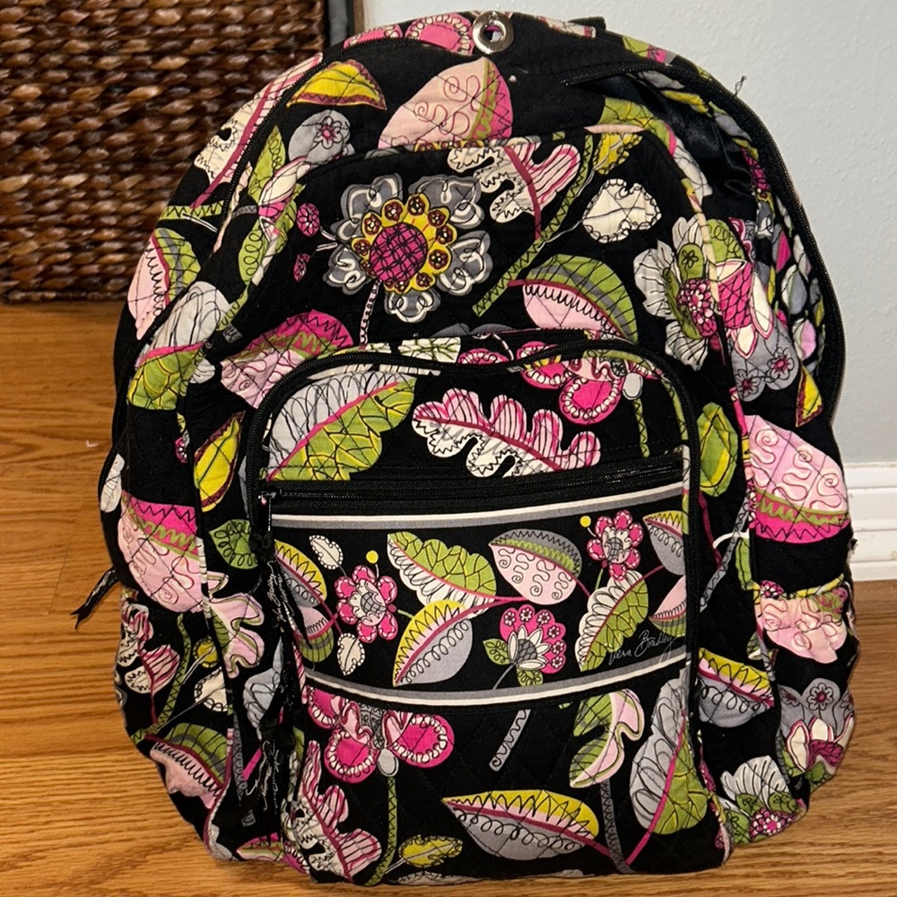 Vera Bradley Quilted large backpack
